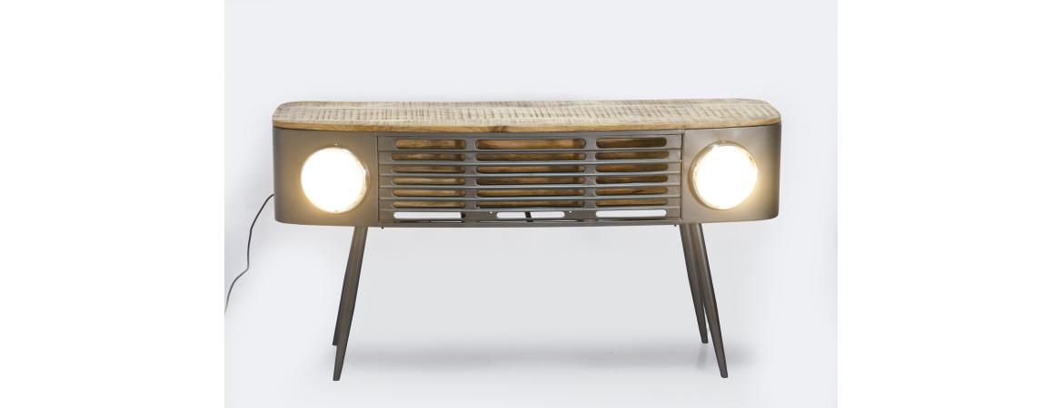 Reclaimed Truck Front Console Table - Image 3