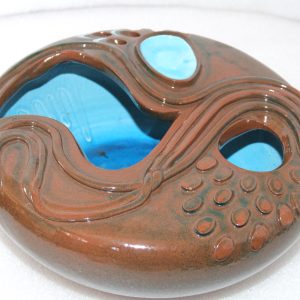 Gillian Bliss Studio Pottery Ornament  Bowl 