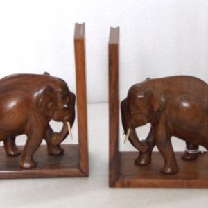 Vintage Elephant Bookends