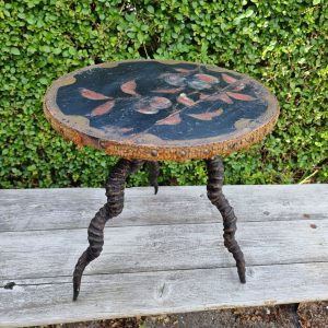Blackbuck Horn Painted Gypsy Table