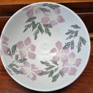 Conwy Pottery Bowl Flowers