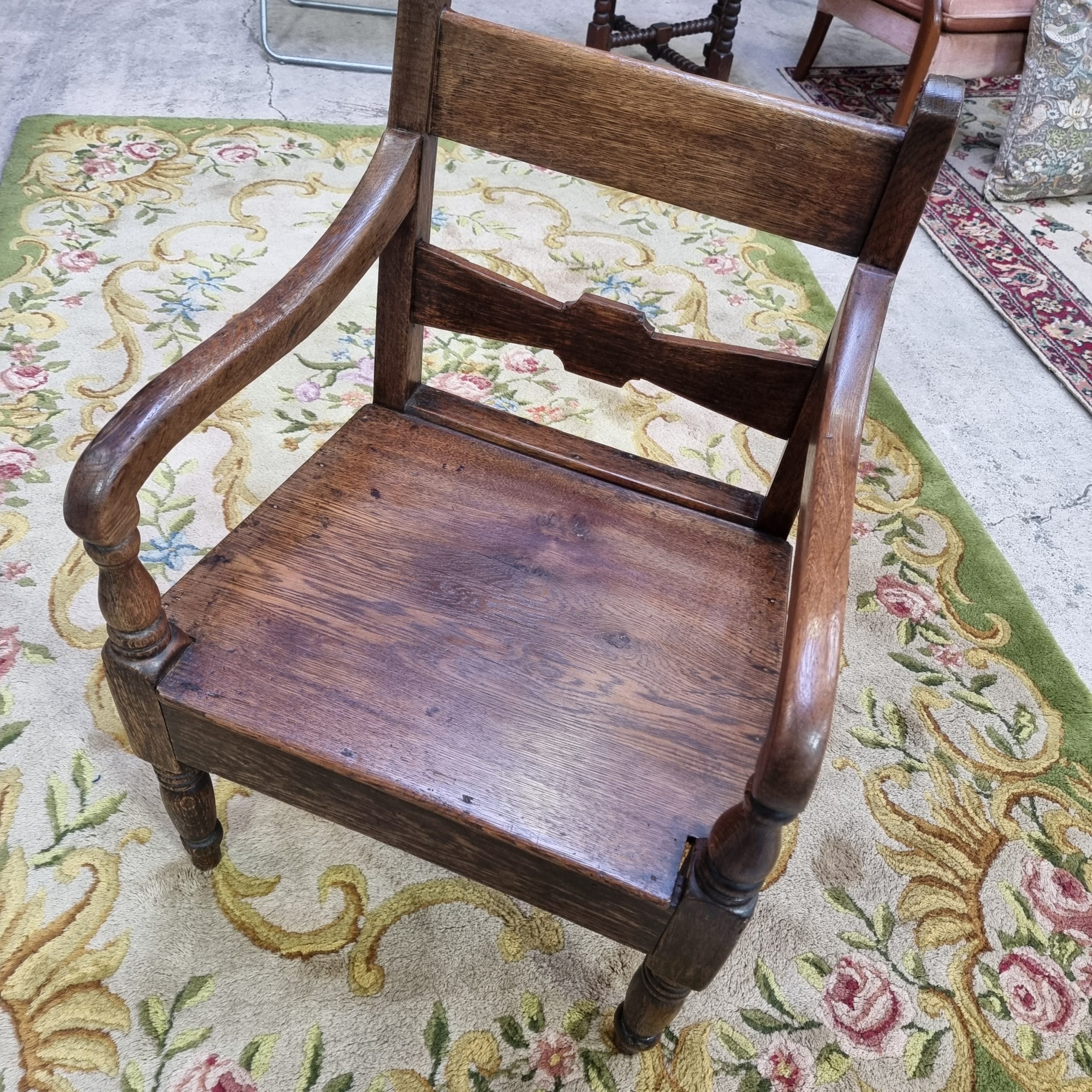 Welsh Oak Farmhouse Chair - Image 3