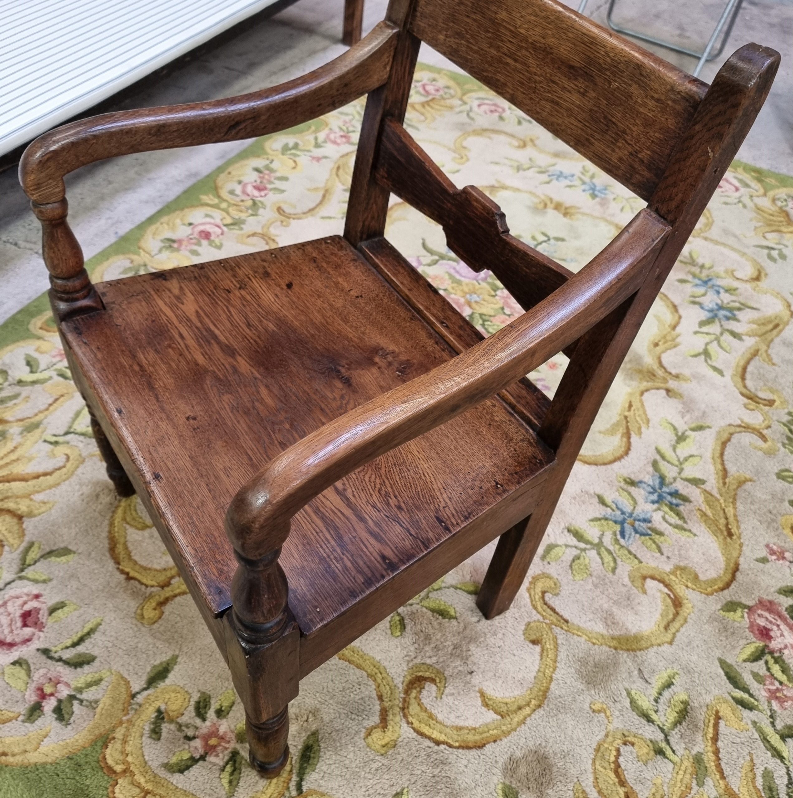 Welsh Oak Farmhouse Chair - Image 4