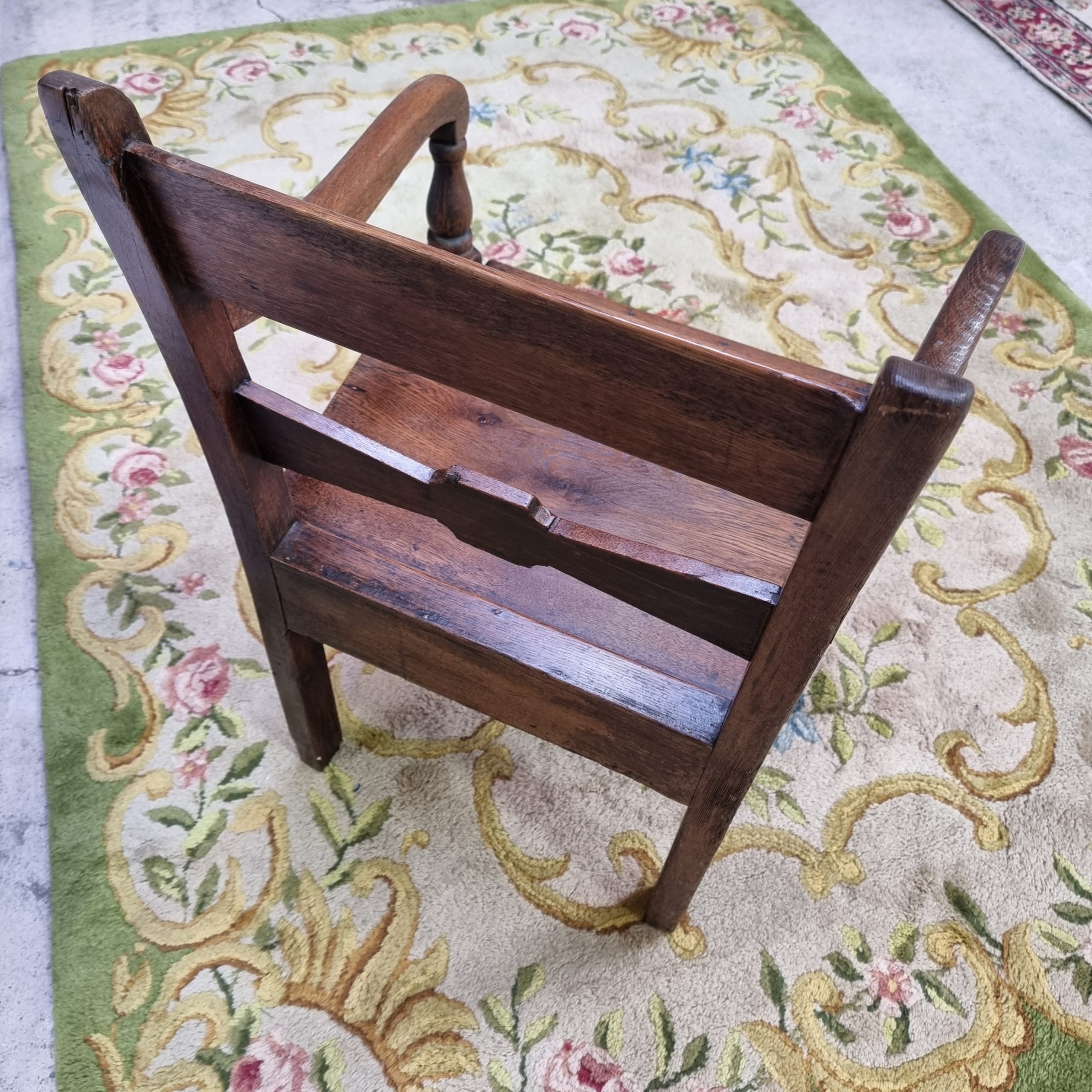 Welsh Oak Farmhouse Chair - Image 6