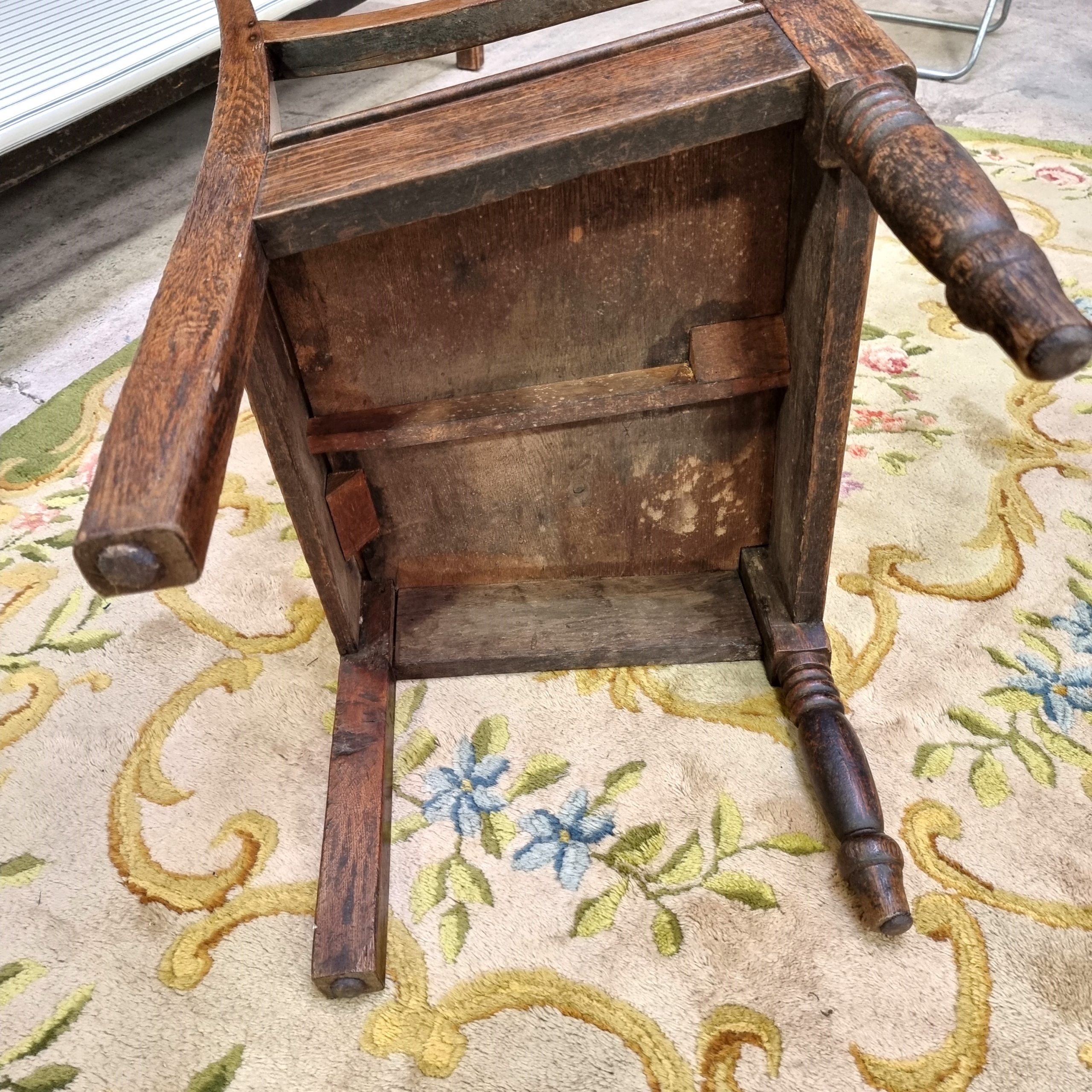Welsh Oak Farmhouse Chair - Image 8