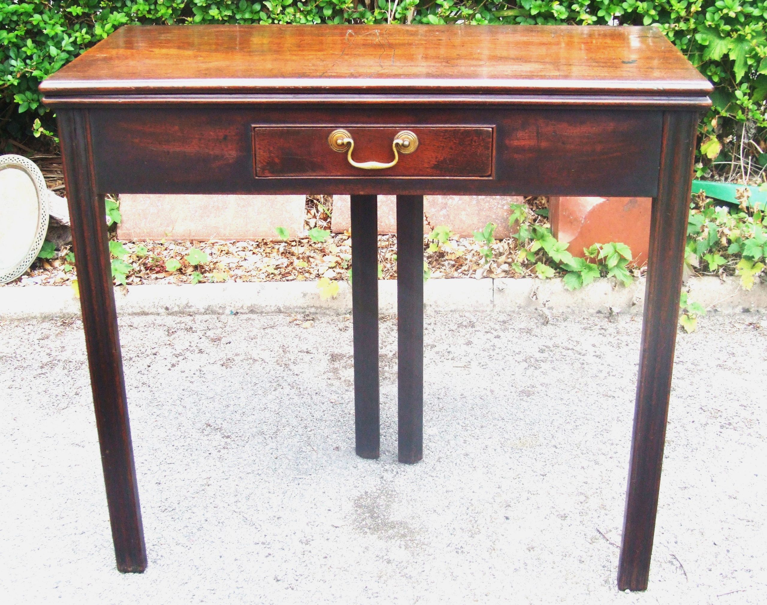 Georgian Folding Tea Table