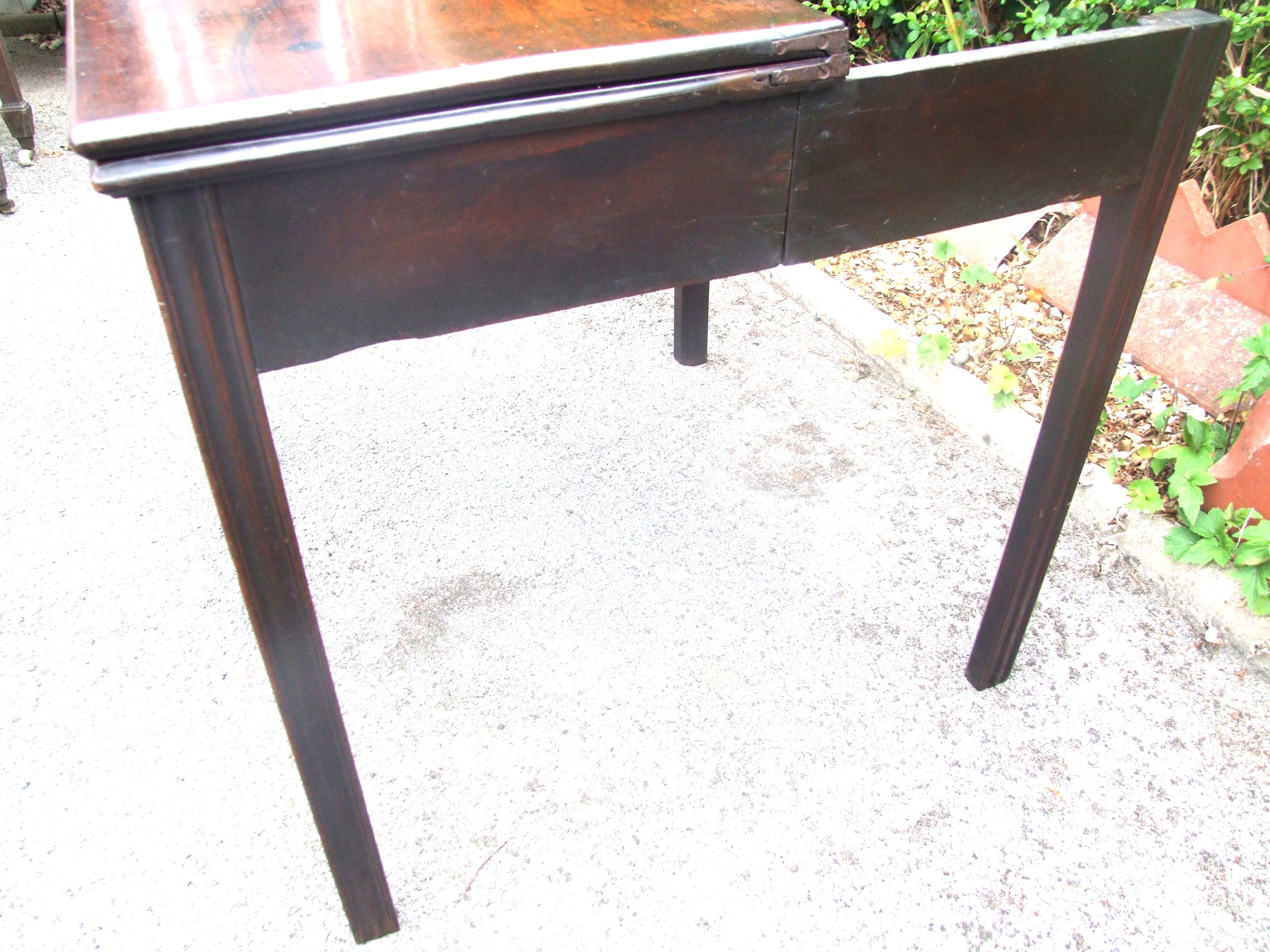 Georgian Folding Tea Table - Image 10