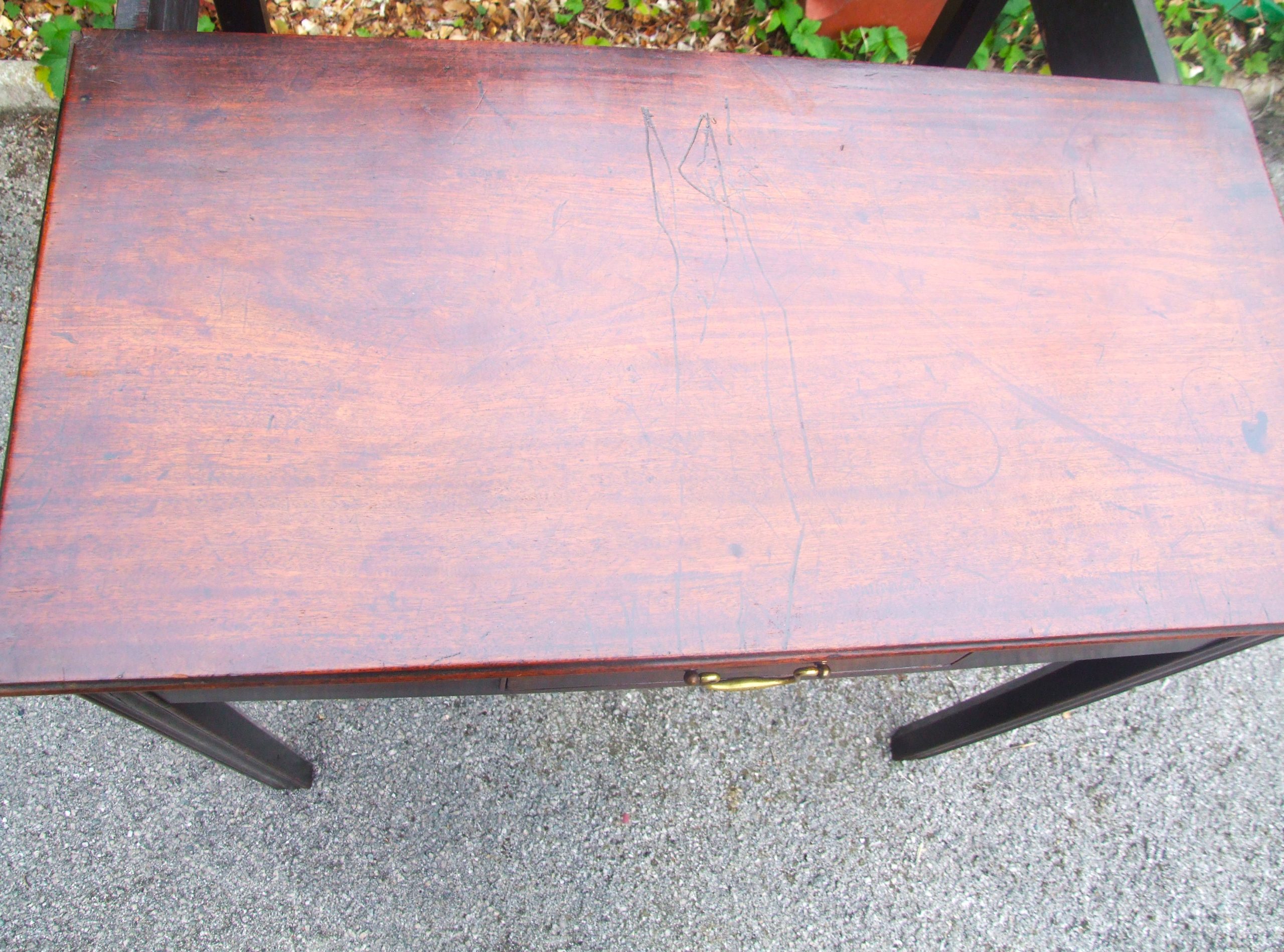 Georgian Folding Tea Table - Image 11