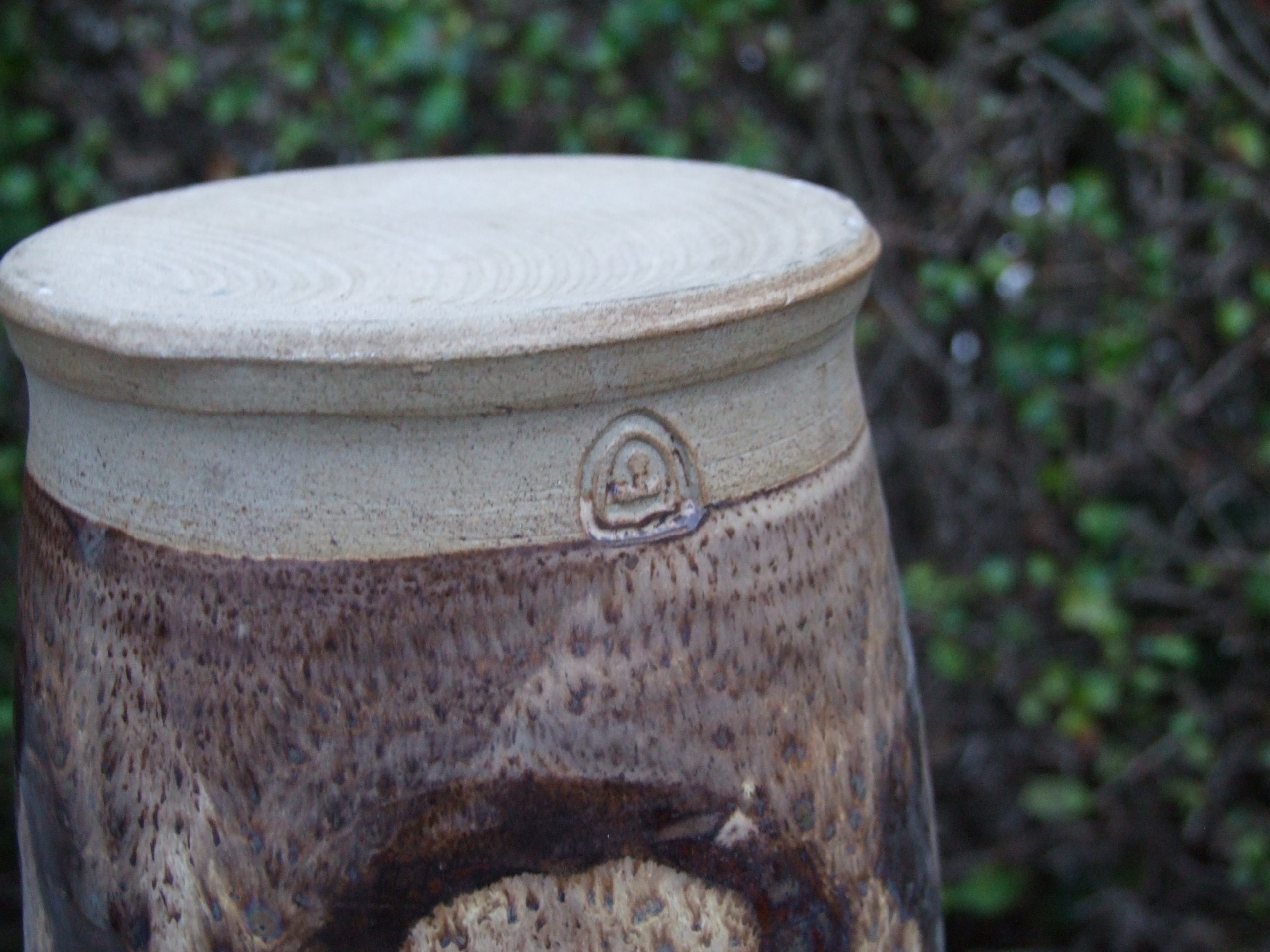 Lyndon Thomas Large Studio Pottery Vase - Image 5
