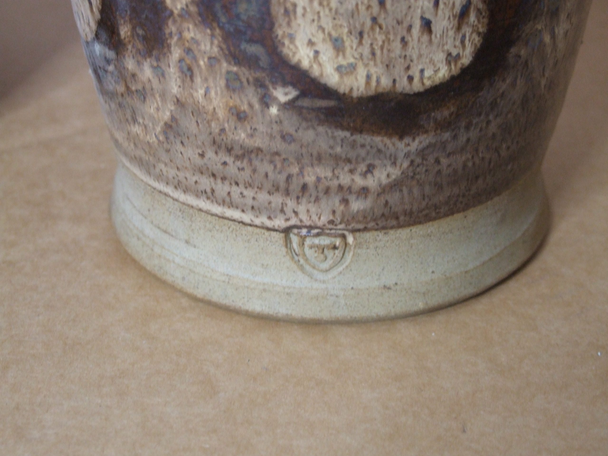 Lyndon Thomas Large Studio Pottery Vase - Image 6