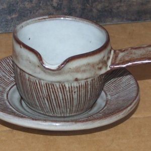 Creigiau Sauce Boat & Saucer