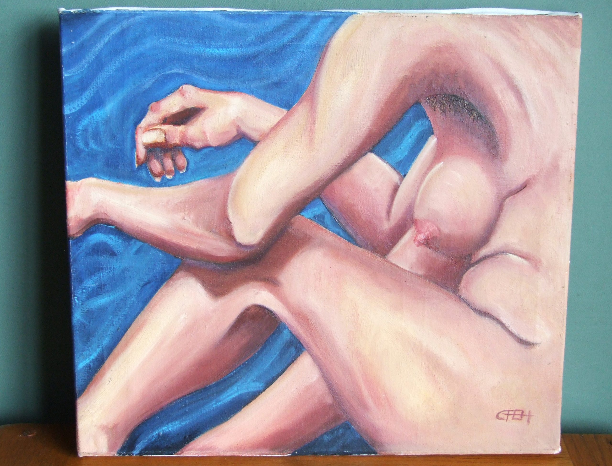 Nude Study by Carl F.E. Hodgson
