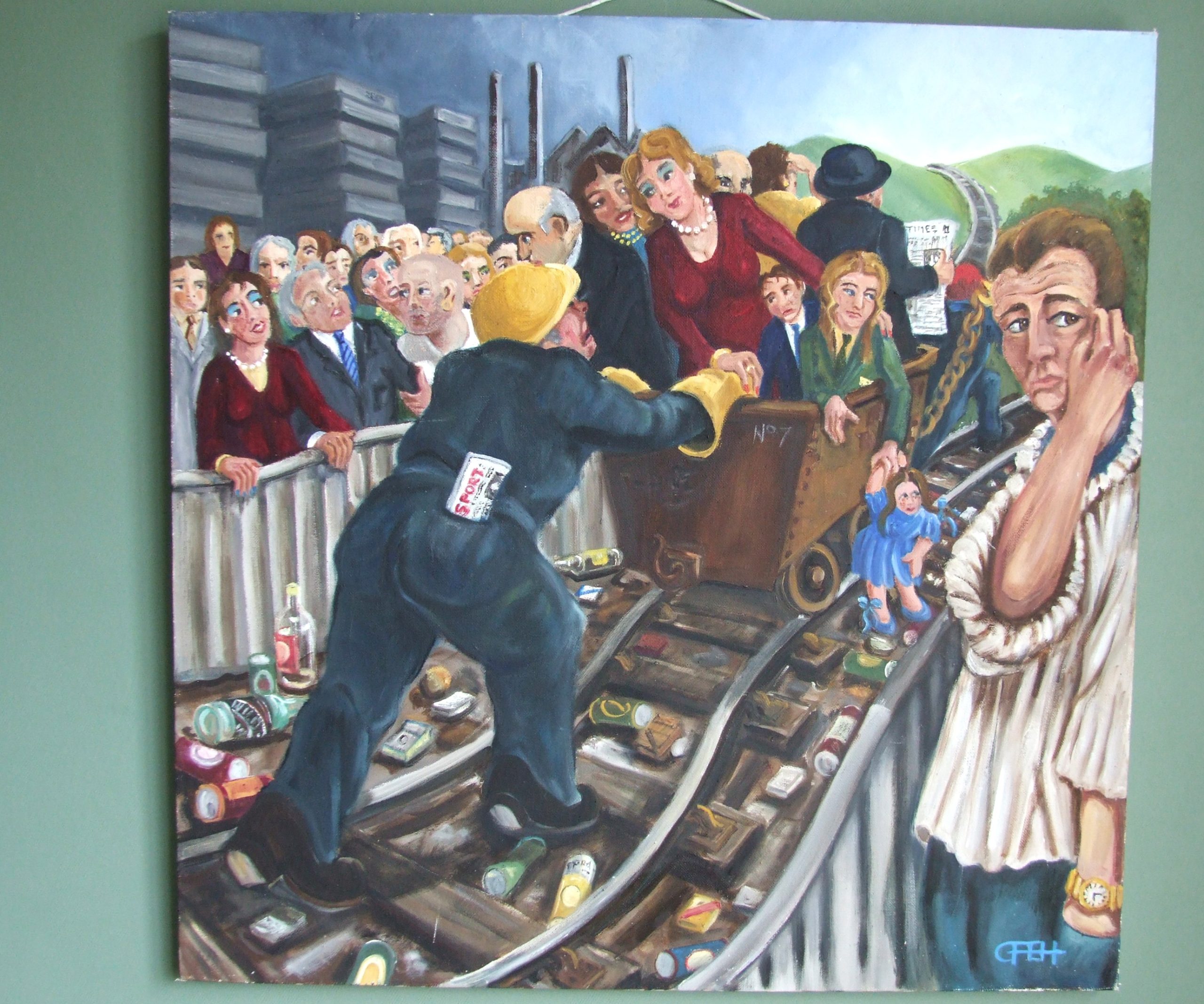 Last Train 2 by Carl F.E. Hodgson
