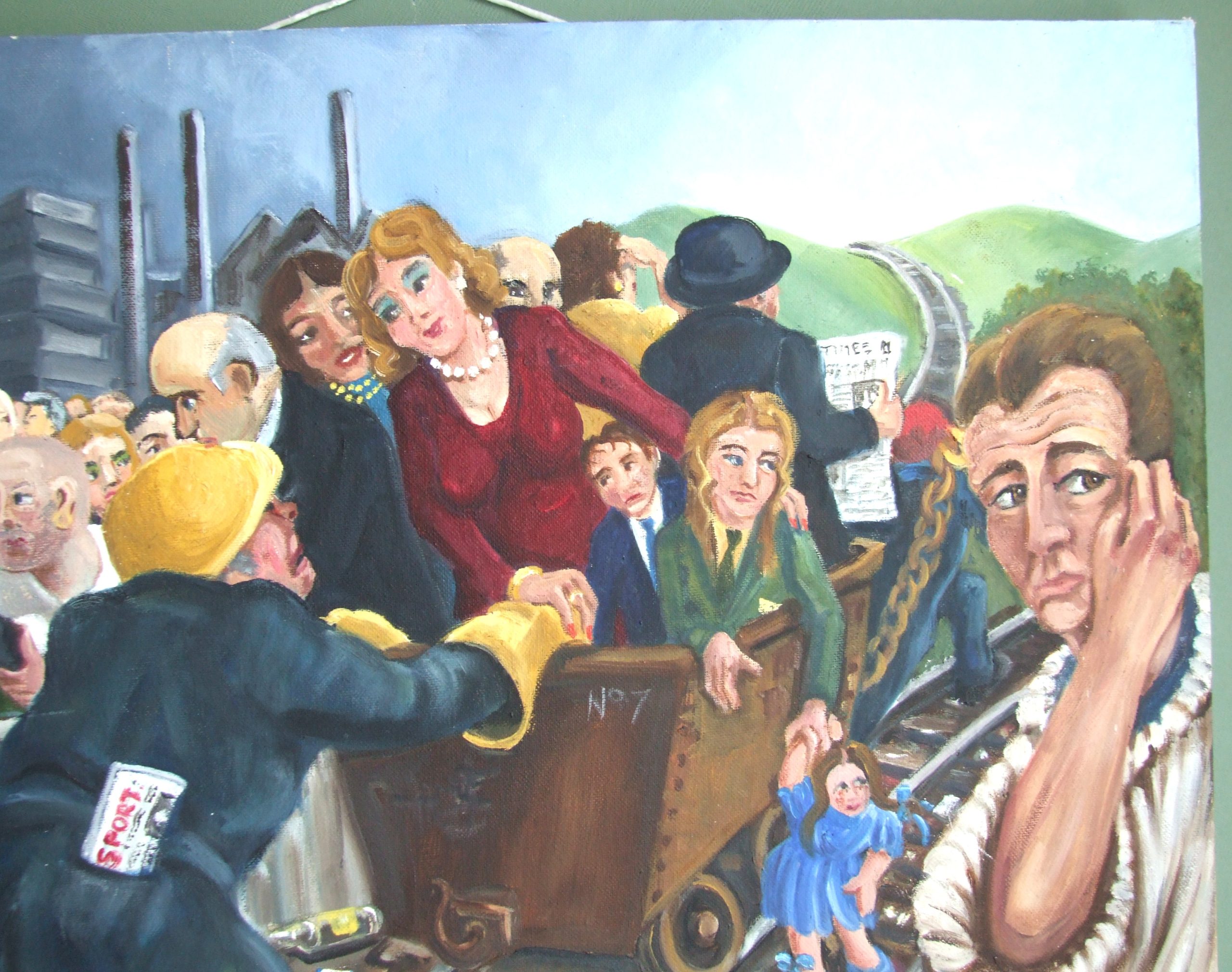 Last Train 2 by Carl F.E. Hodgson - Image 3
