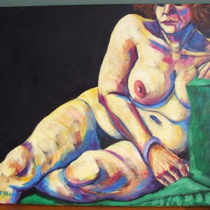 Green Couch by Carl F.E. Hodgson