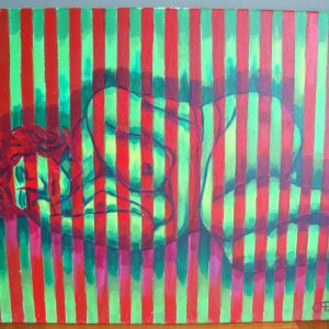 Red on Green by Carl F.E. Hodgson