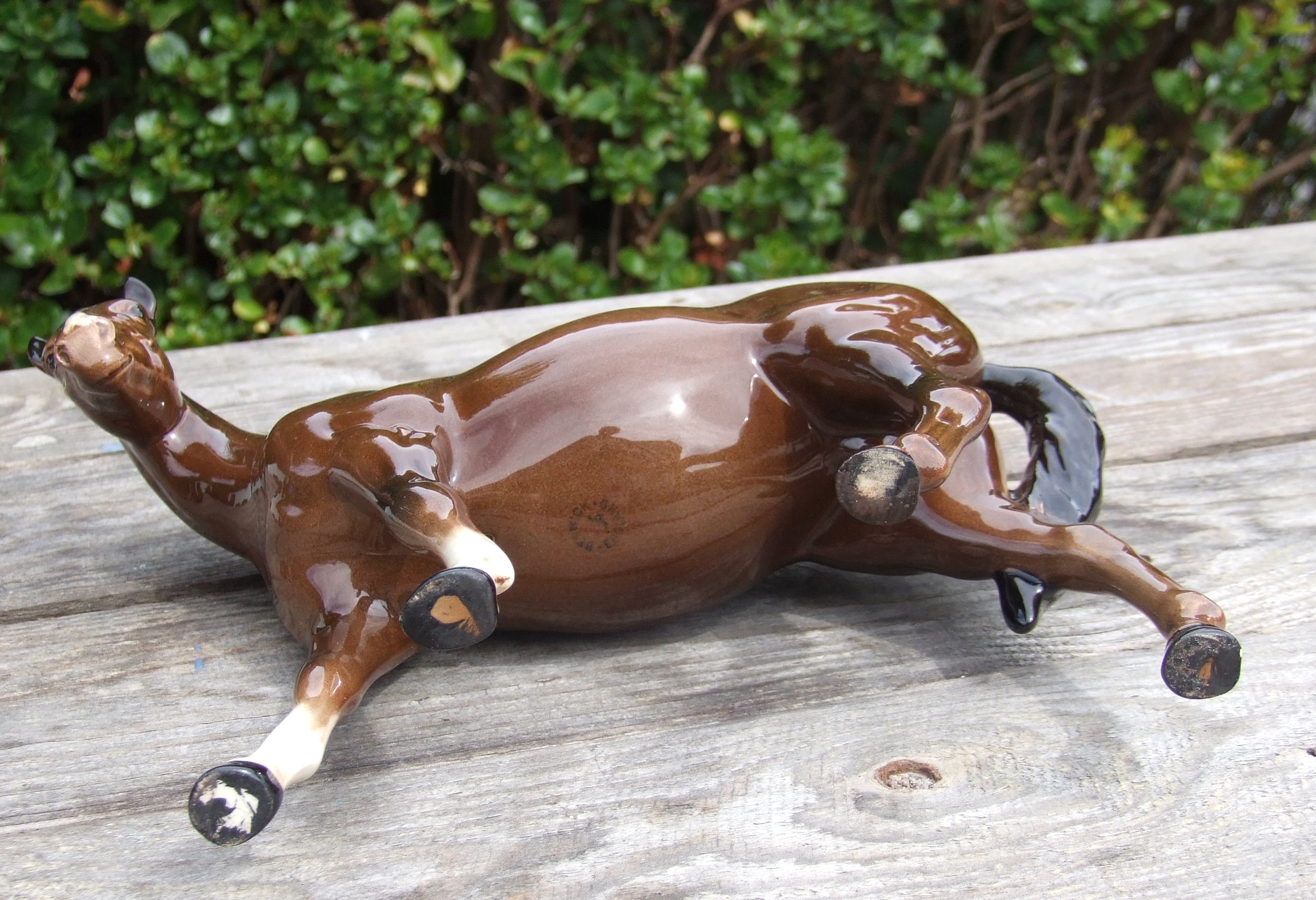 Beswick Mare Facing Left Bay Brown Gloss Version 976 - Image 4